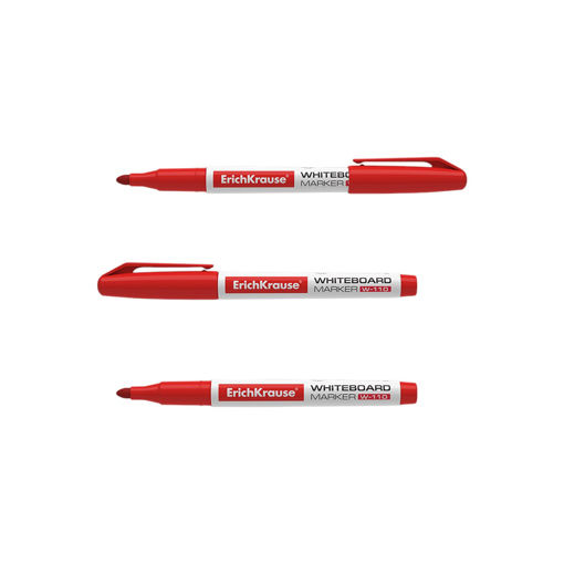 Picture of ERICHKRAUSE WHITEBOARD MARKER THIN RED
